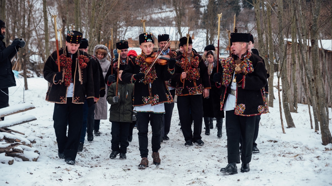 Гуцульське Різдво у Карпатах